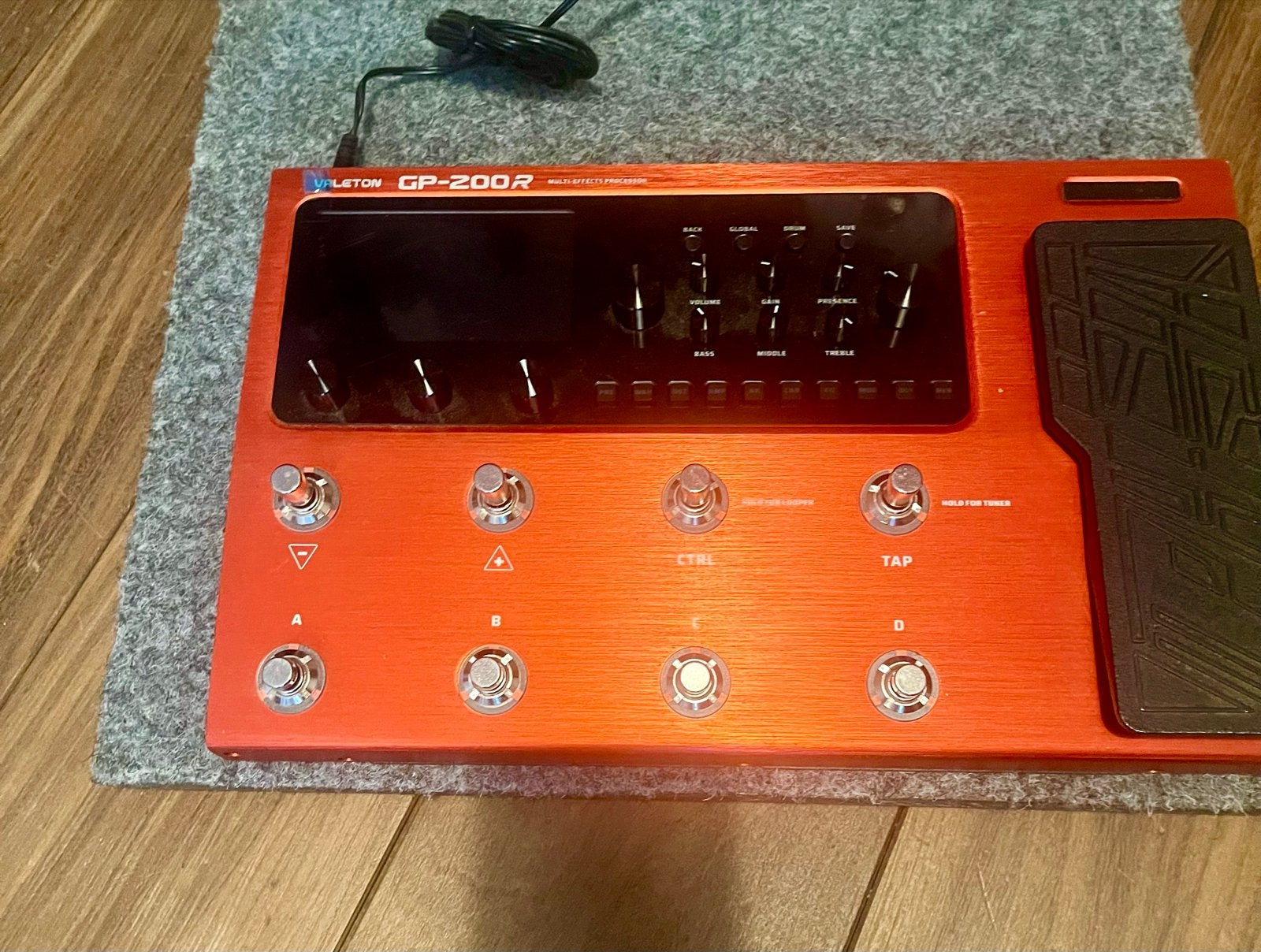 Valeton GP-200R Multi-effect Processor, Muziek en Instrumenten, Ophalen of Verzenden, Zo goed als nieuw, Multi-effect