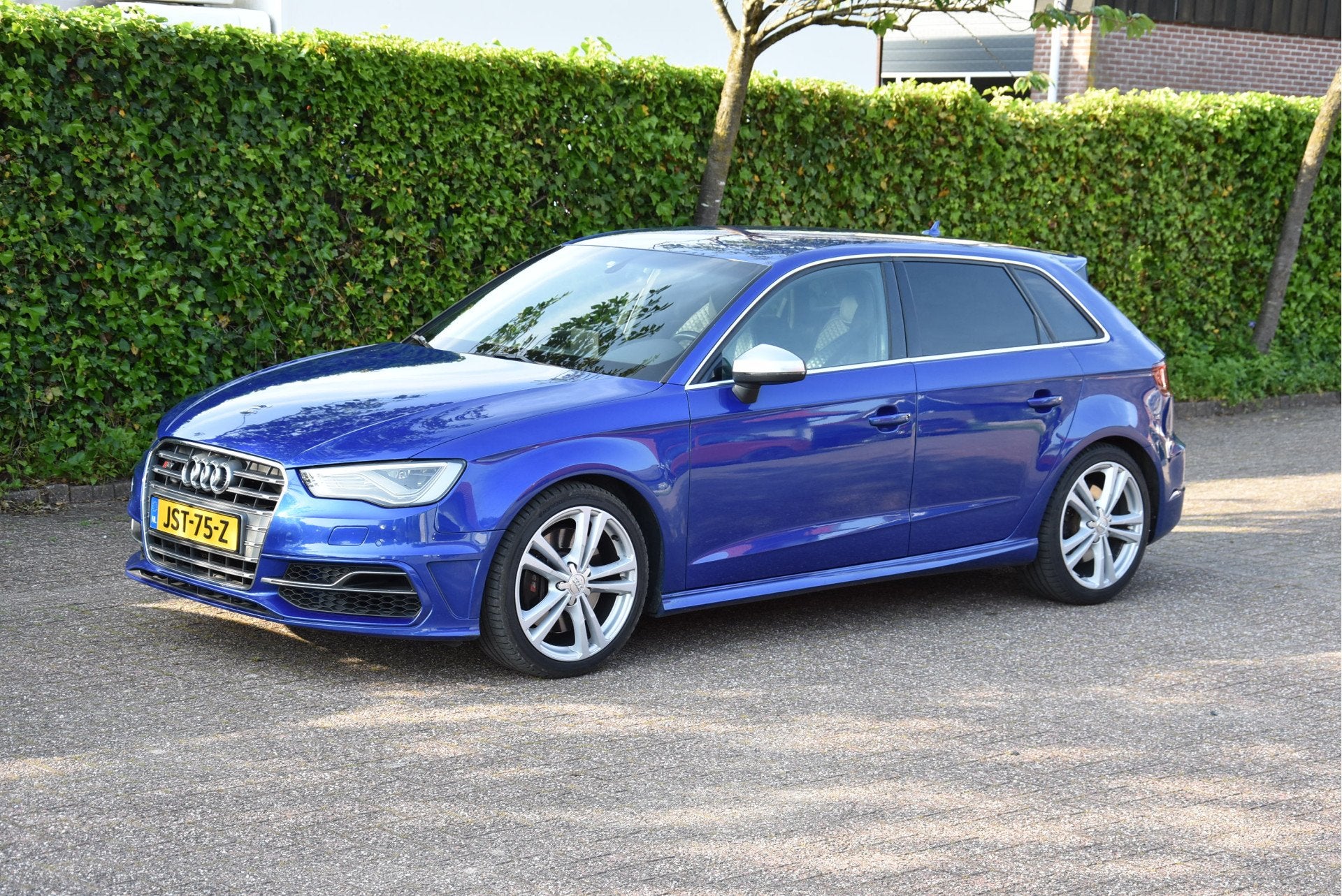 Audi S3 Sportback B&O sportstoelen dealer onderhouden, Auto's, Automaat, S3, 4 cilinders, 1984 cc