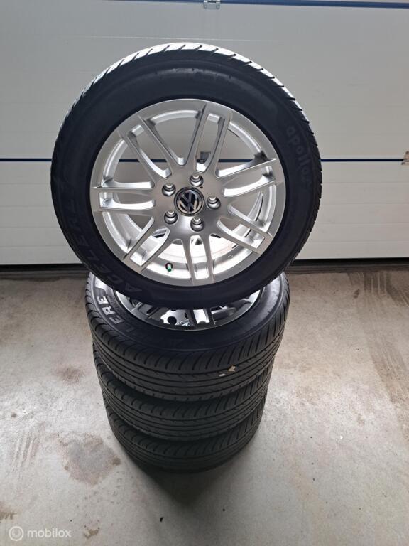 Lichtmetalen velgen 16 Inch VW/Seat/Audi/Skoda steek 5x112, Auto-onderdelen, Banden en Velgen, Ophalen, Gebruikt, 16 inch, Banden en Velgen
