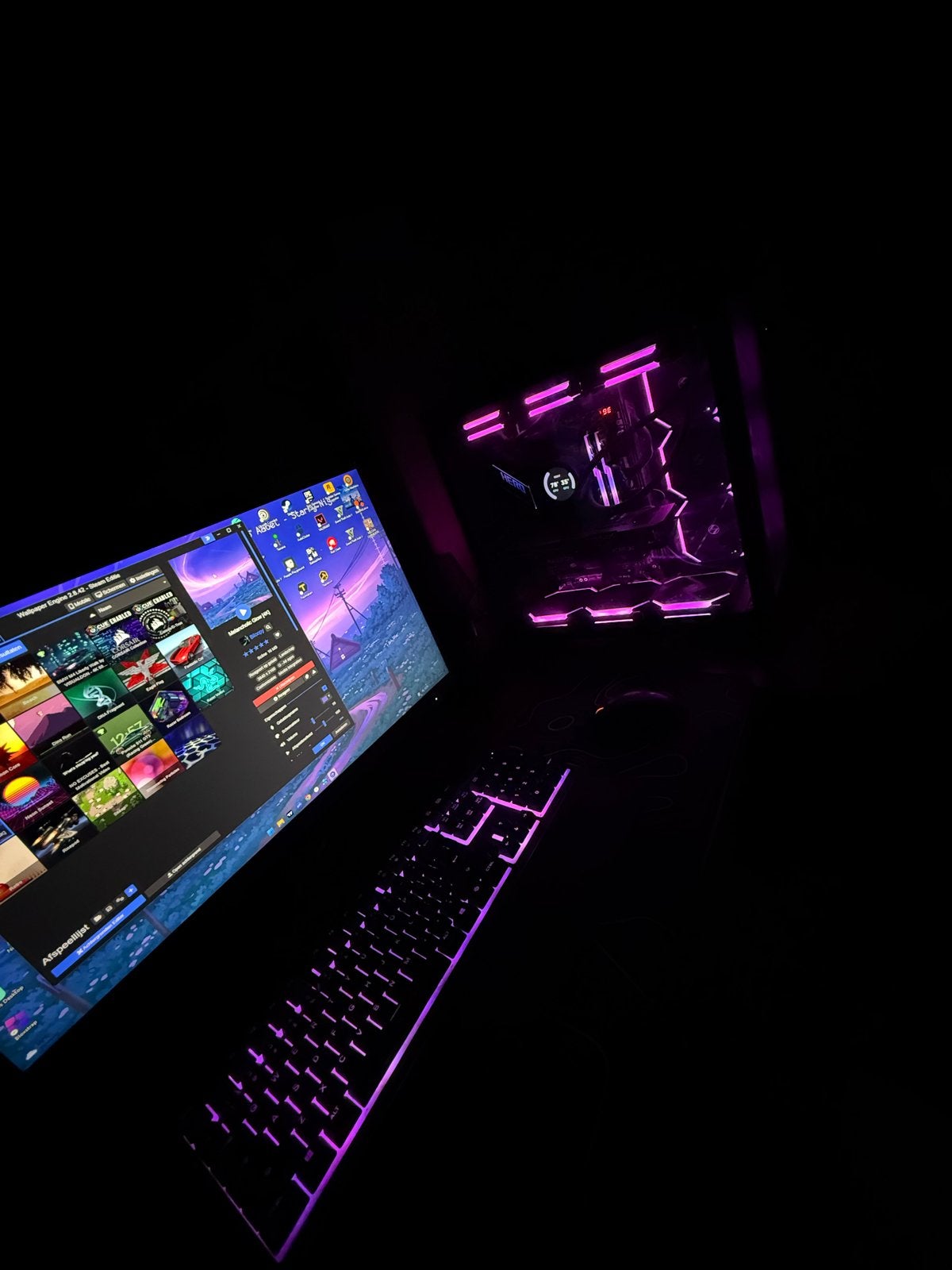 Complete High-End Gaming PC met Monitor en Extra's, Ophalen of Verzenden, Zo goed als nieuw, Gaming, SSD