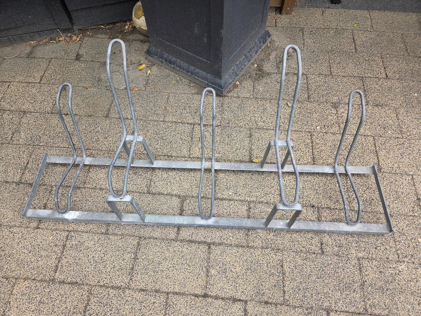 Fietsenrek voor 5 fietsen - 150cm breed, Ophalen, Gebruikt