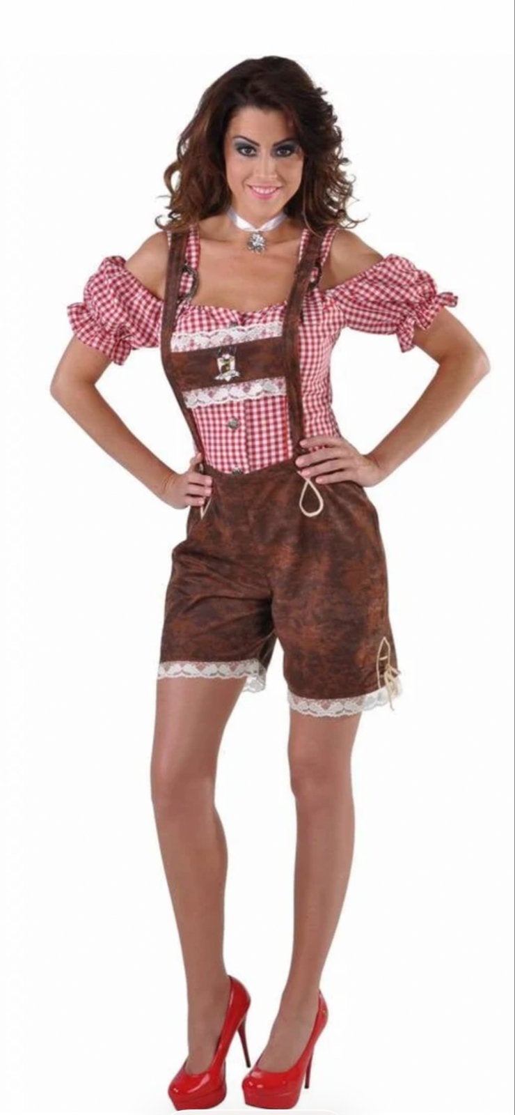 Oktoberfest Dirndl Kostuum maat L blouse valt klein), Maat 42/44 (L), Ophalen of Verzenden, Kleding, Overige thema's