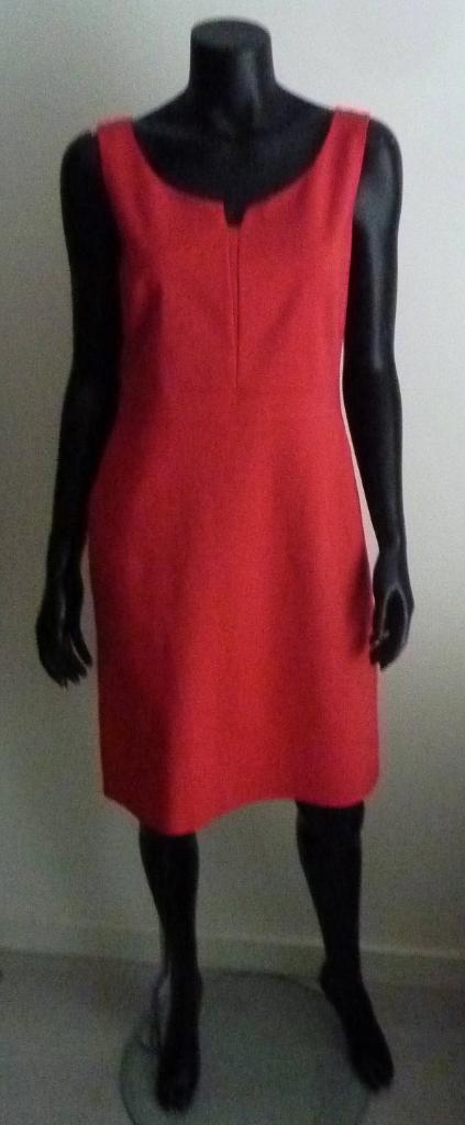 Comma Jurk, Kleding | Dames, Jurken, Maat 38/40 (M), Nieuw, Knielengte, Rood