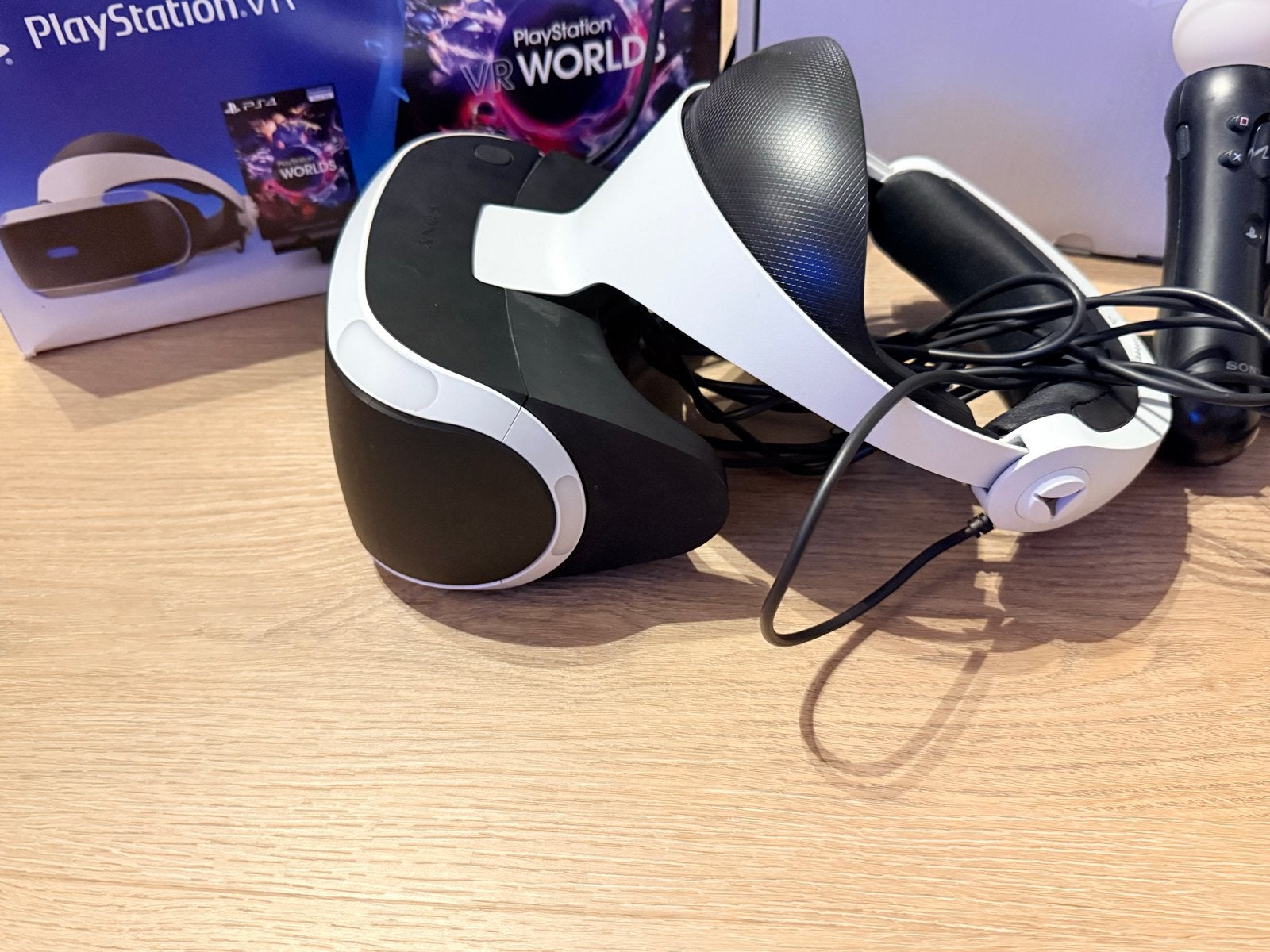 PlayStation VR-set met camera, controllers, Spelcomputers en Games, Ophalen of Verzenden, Zo goed als nieuw, Overige controllers