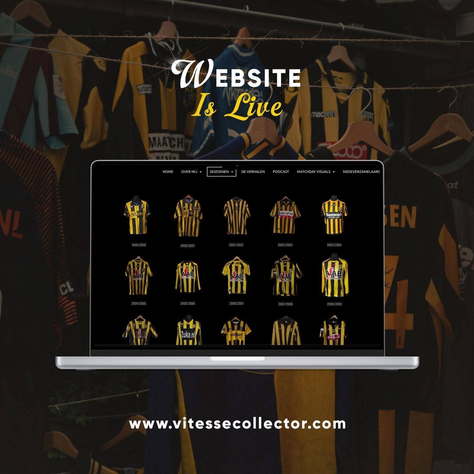 Gezocht: Vitesse shirts jaren '80/'90 voor unieke collectie, Ophalen of Verzenden, Gebruikt, Vitesse, Shirt