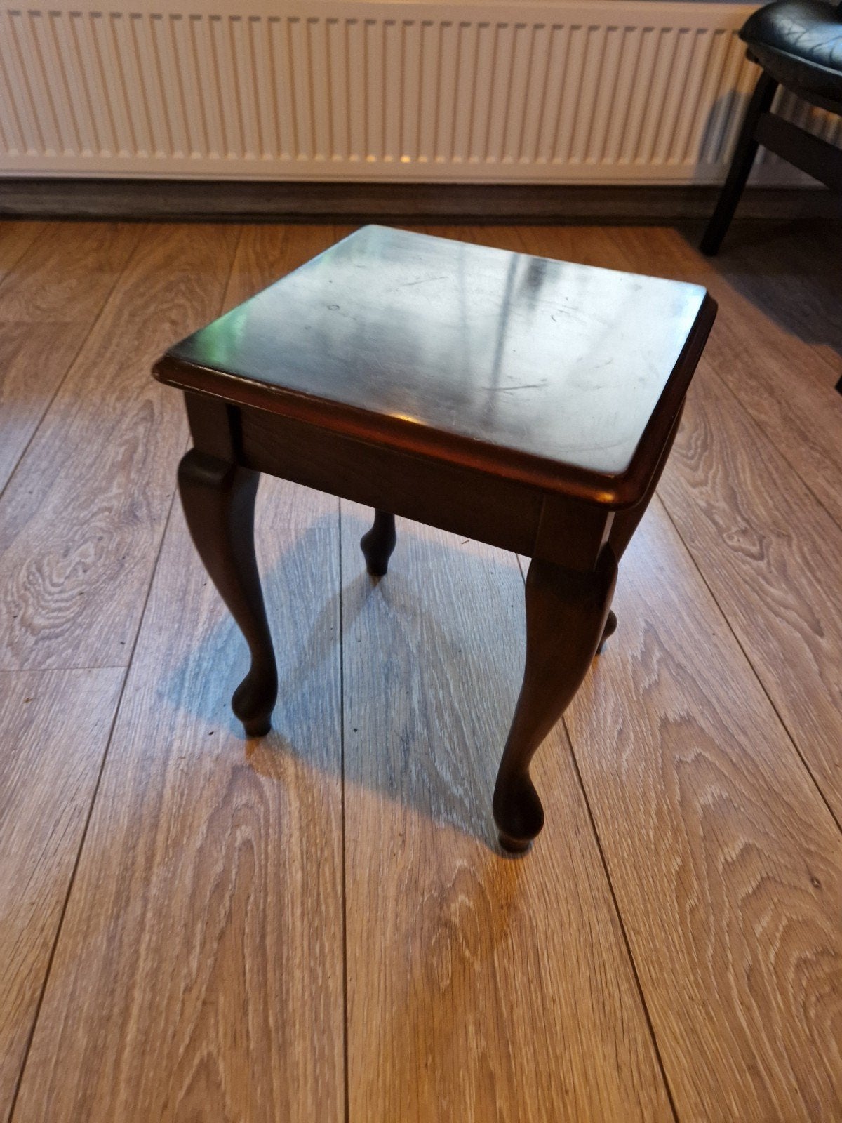 klein bijzet tafeltje 28x28x35 hoog, Ophalen of Verzenden, Rond, Minder dan 55 cm