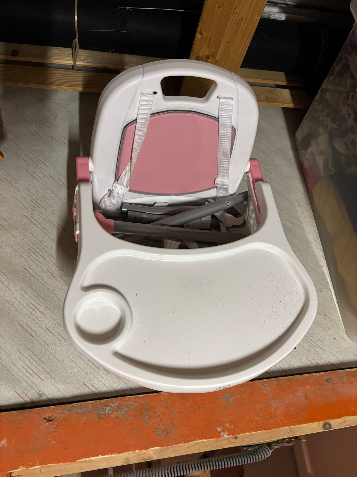 Kinderstoel roze, Ophalen, Zo goed als nieuw, Overige typen