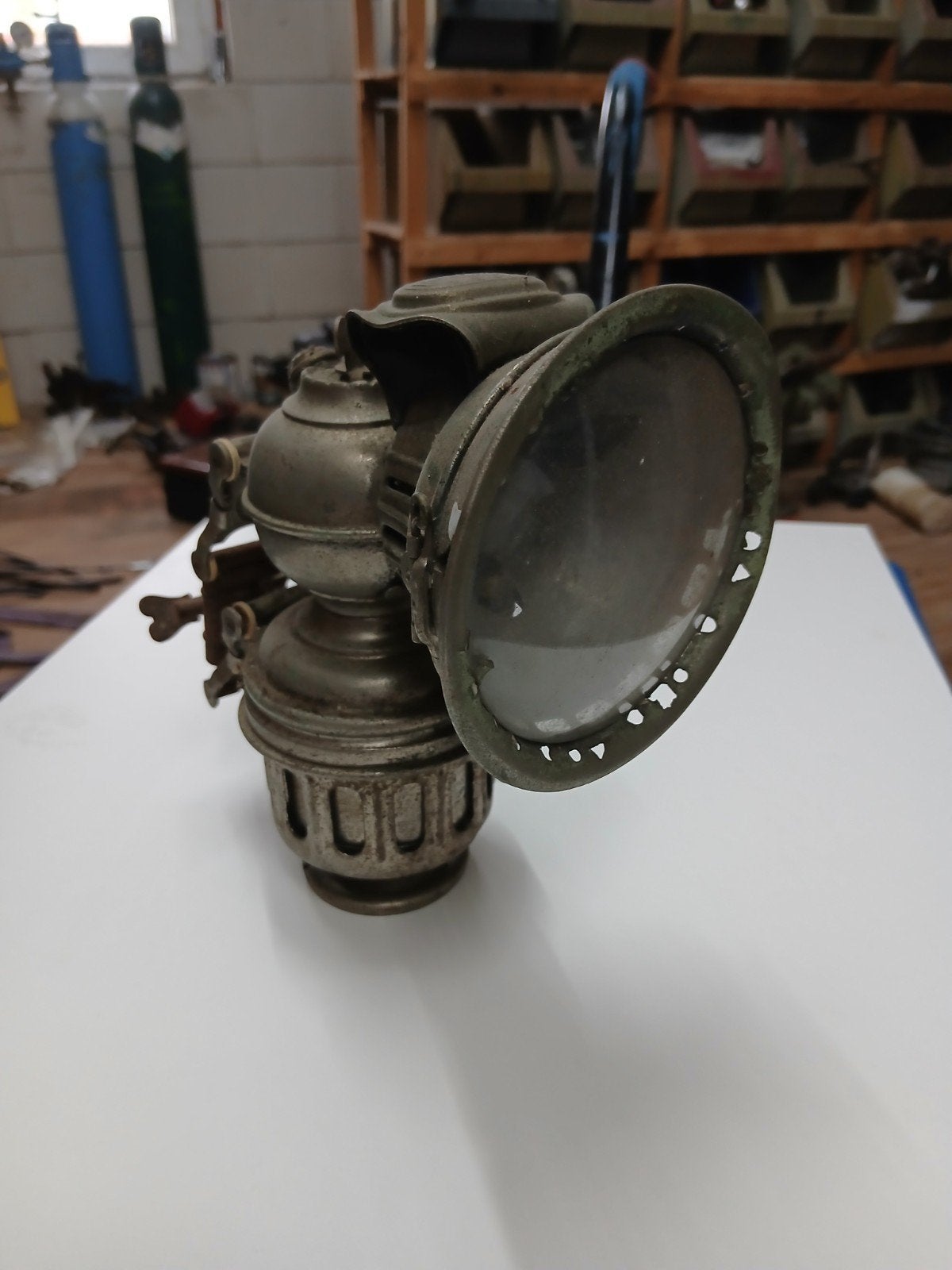 carbidlamp, Ophalen of Verzenden