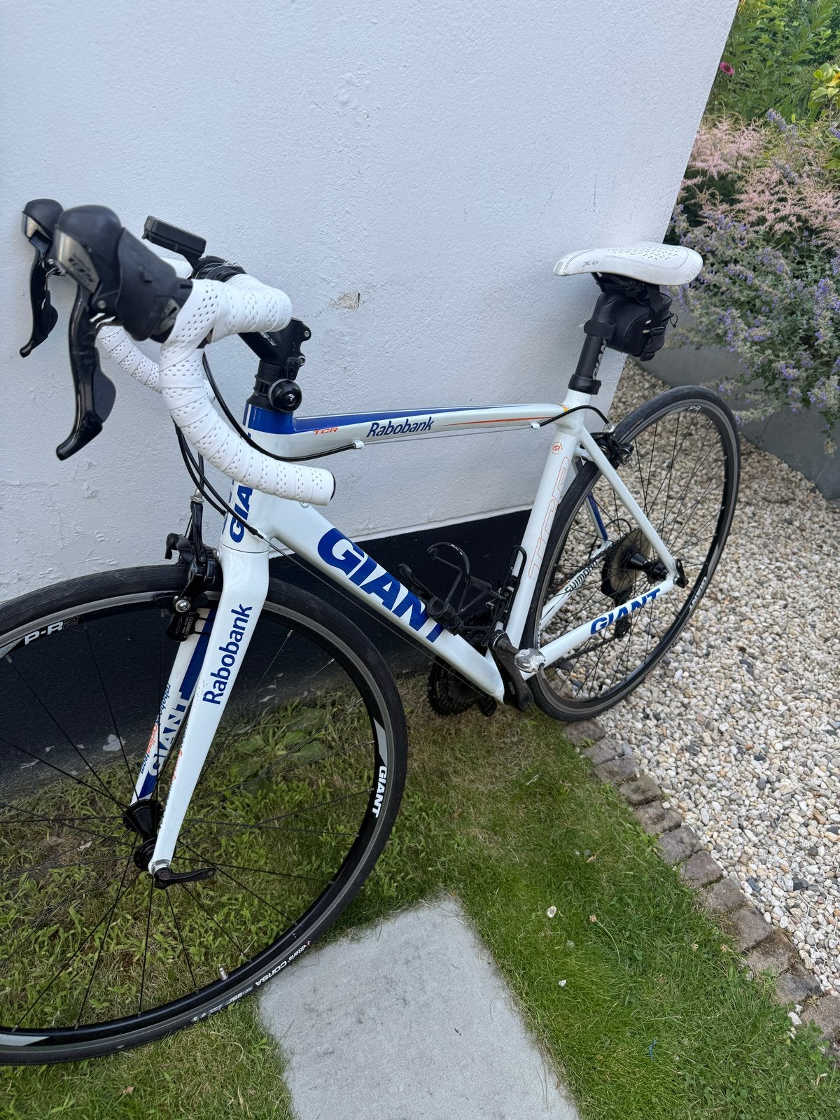 Giant TCR Rabobank racefiets - Shimano 105 (M-50cm), Ophalen, 28 inch, Gebruikt, Aluminium