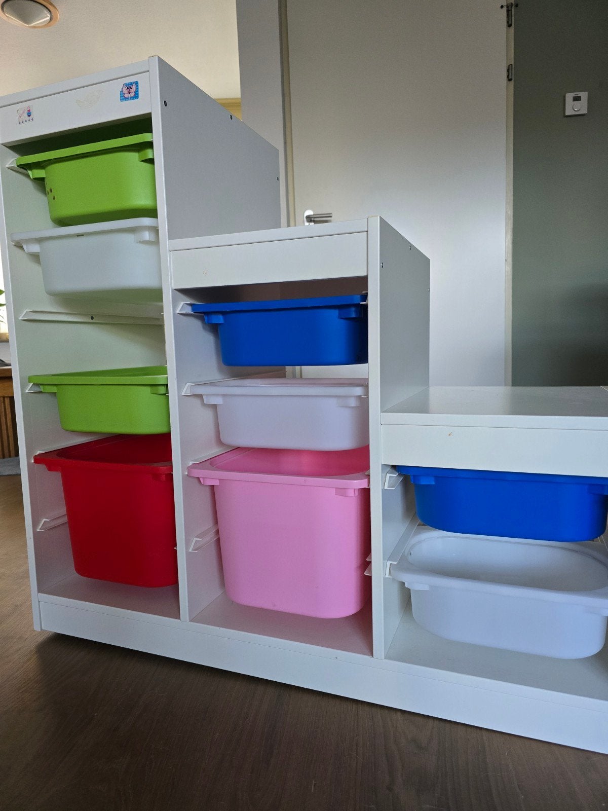 Ikea opbergkast voor kinderkamer of peuterspeelzaal, Ophalen, Minder dan 50 cm, 75 tot 100 cm, 105 cm of meer