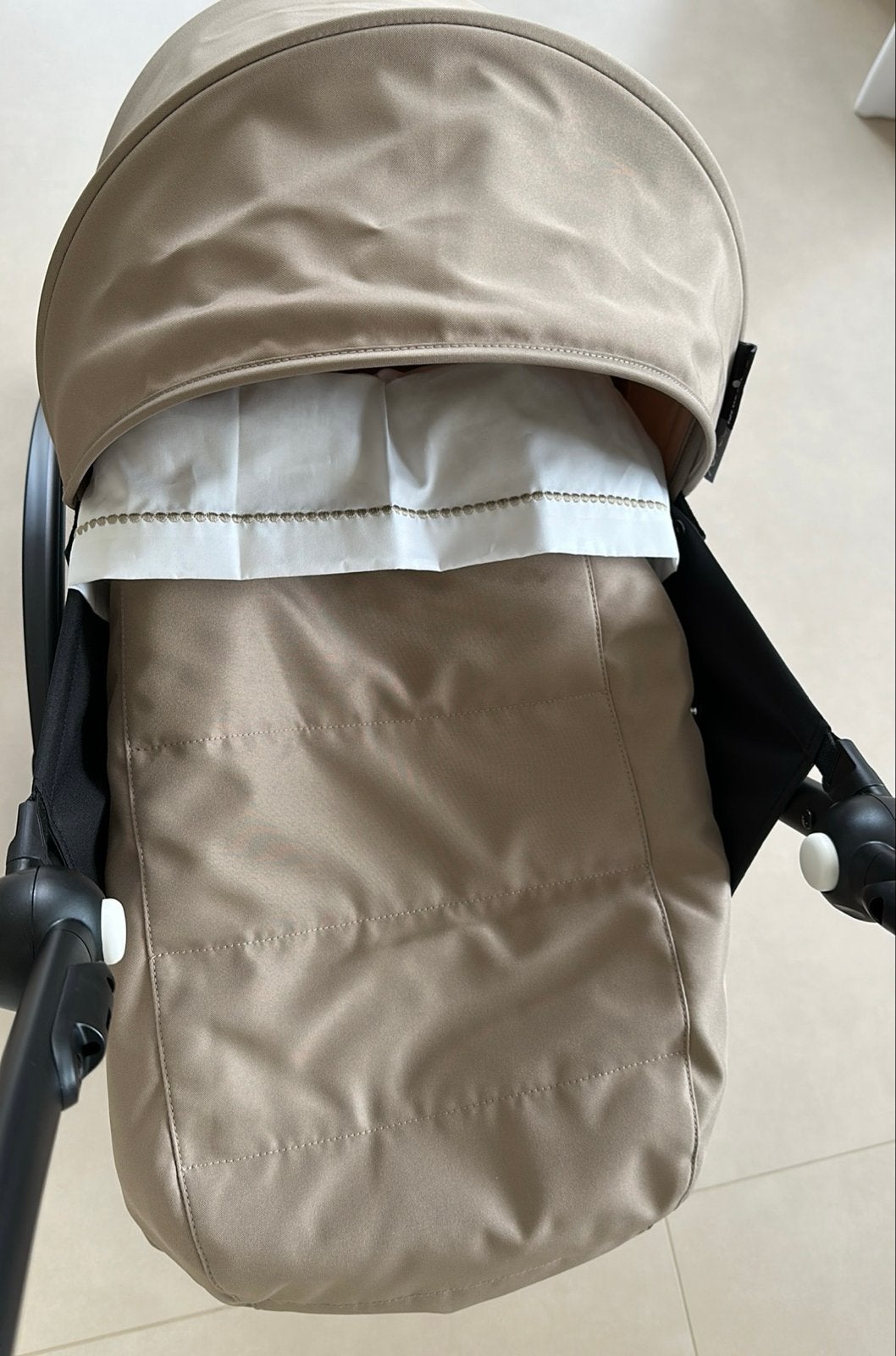 Baby Zen Yoyo Newborn pack + buggy pack taupe + parasol taup, Nieuw, Combiwagen, Met reiswieg, Ophalen