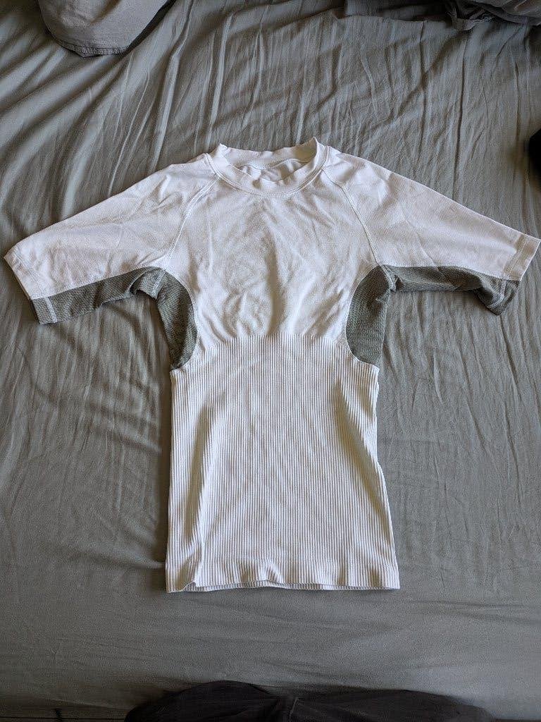 5.11 Tactical Series sportshirt compressie maat M, Fitness, Onbekend, Maat 48/50 (M), Wit