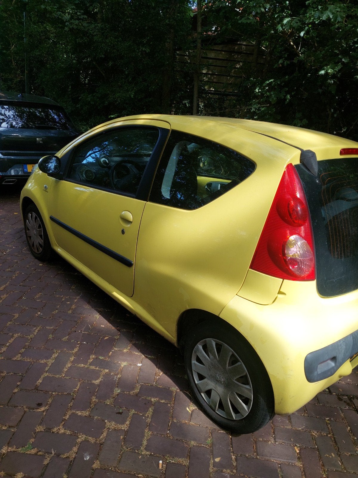 Peugeot 107 1.0 12V 3DR 2006 Geel, Auto-onderdelen, Ophalen, Gebruikt, Peugeot, Deur