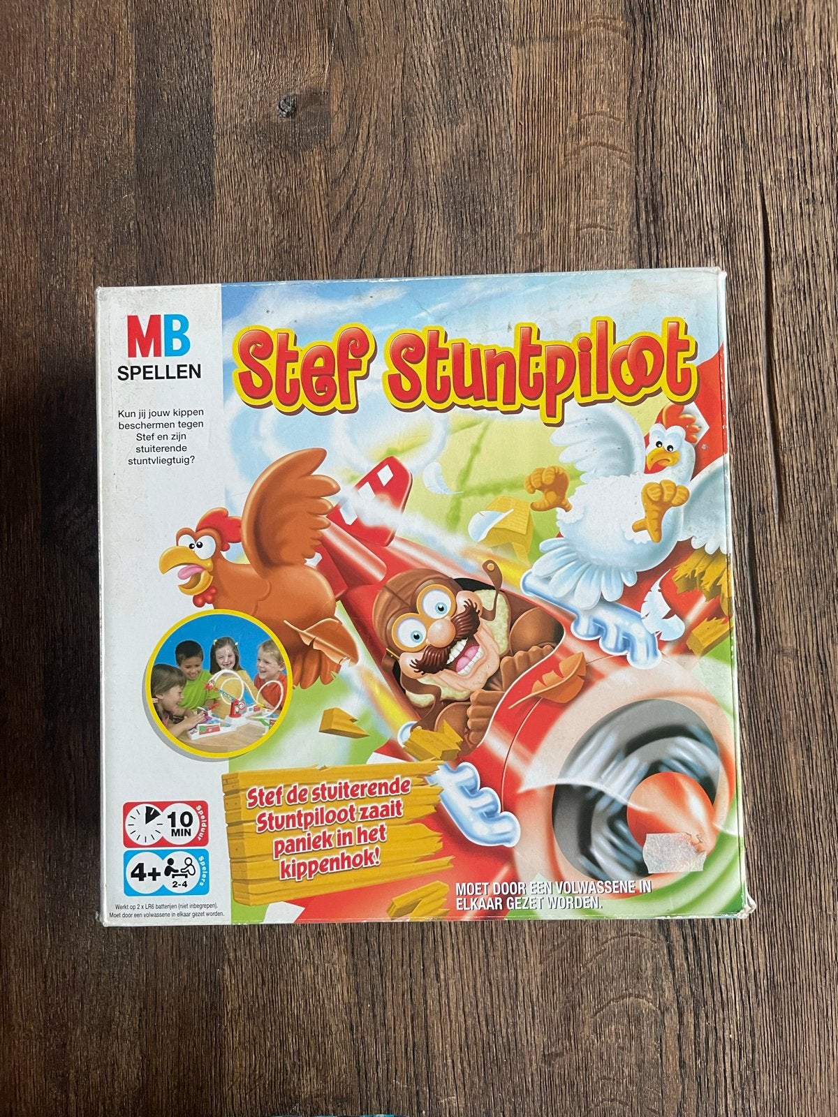 Stef Stuntpiloot (MB), Hobby en Vrije tijd, Een of twee spelers, Ophalen of Verzenden, Gebruikt, MB