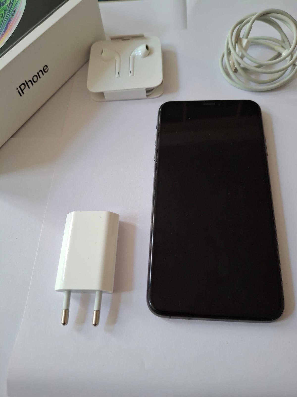 Apple iPhone XS Max 64GB Compleet in doos origineel scherm, Telecommunicatie, Mobiele telefoons | Apple iPhone, Ophalen of Verzenden