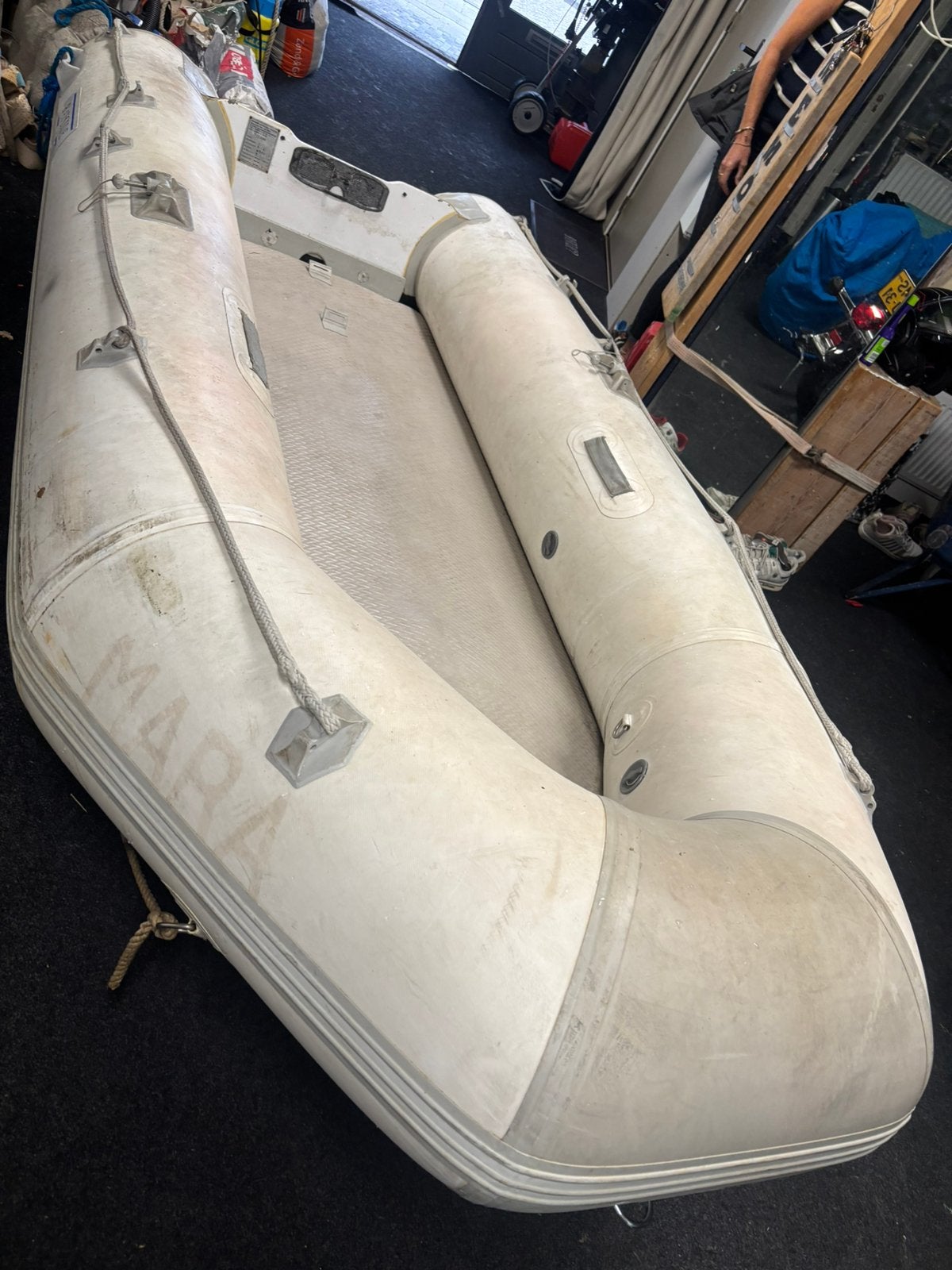 Rubberboot, Ophalen of Verzenden, Gebruikt, Overige typen, Motorboot