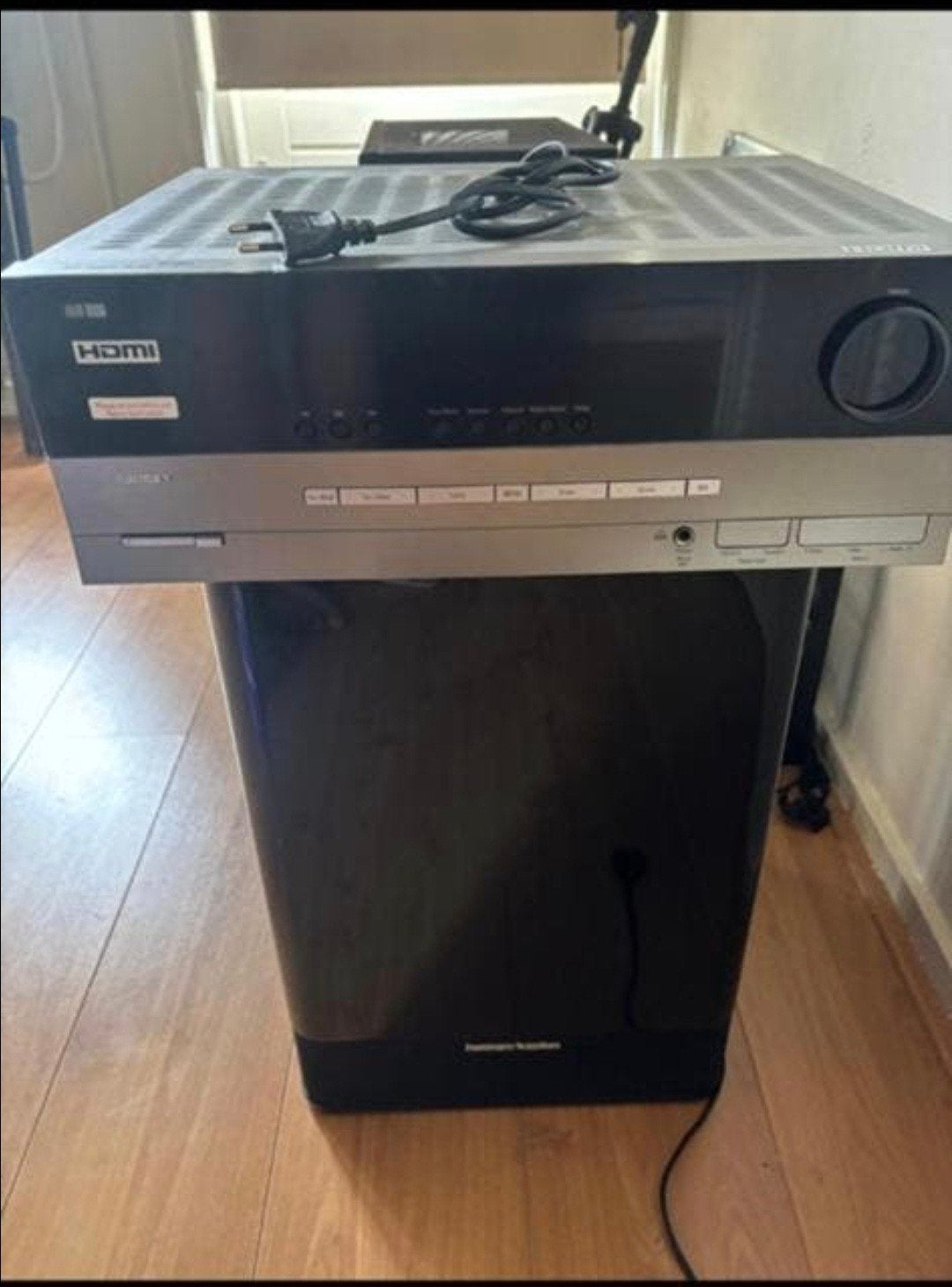 Harman Kardon AVR 151S 5.1 Home Cinema Set met Speakers, Gebruikt, 70 watt of meer, 5.1-systeem, Overige spelers