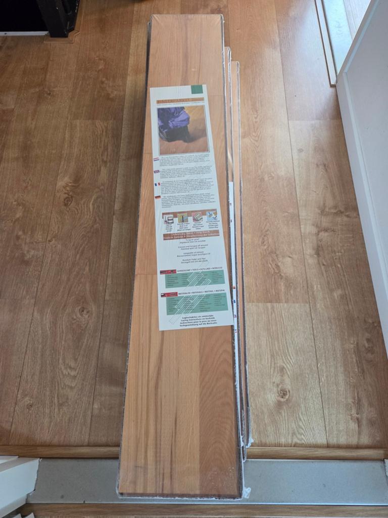 Fineerparket 2mm Beuken - 5,76m2, Ophalen