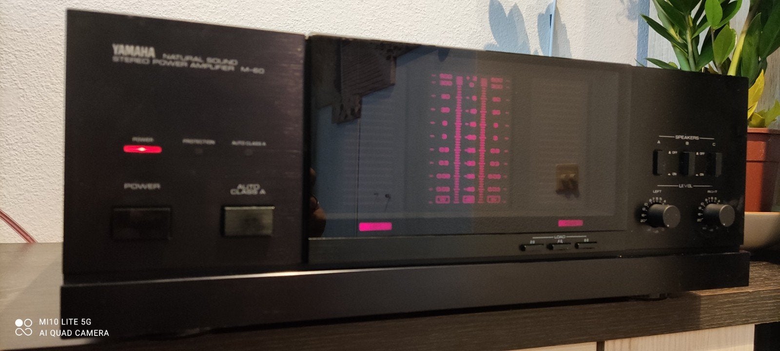 Yamaha model M-60, Audio, Tv en Foto, Versterkers en Receivers, Ophalen, Zo goed als nieuw, Yamaha