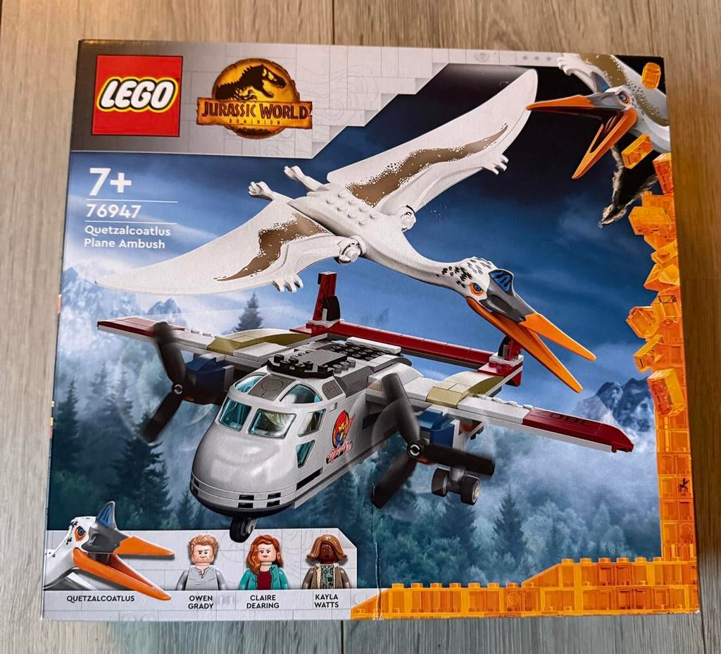 Nieuwe Lego Jurassic World 76947 Quetzalcoatlus plane ambush, Jurassic World, Lego, Nieuw, Ophalen of Verzenden