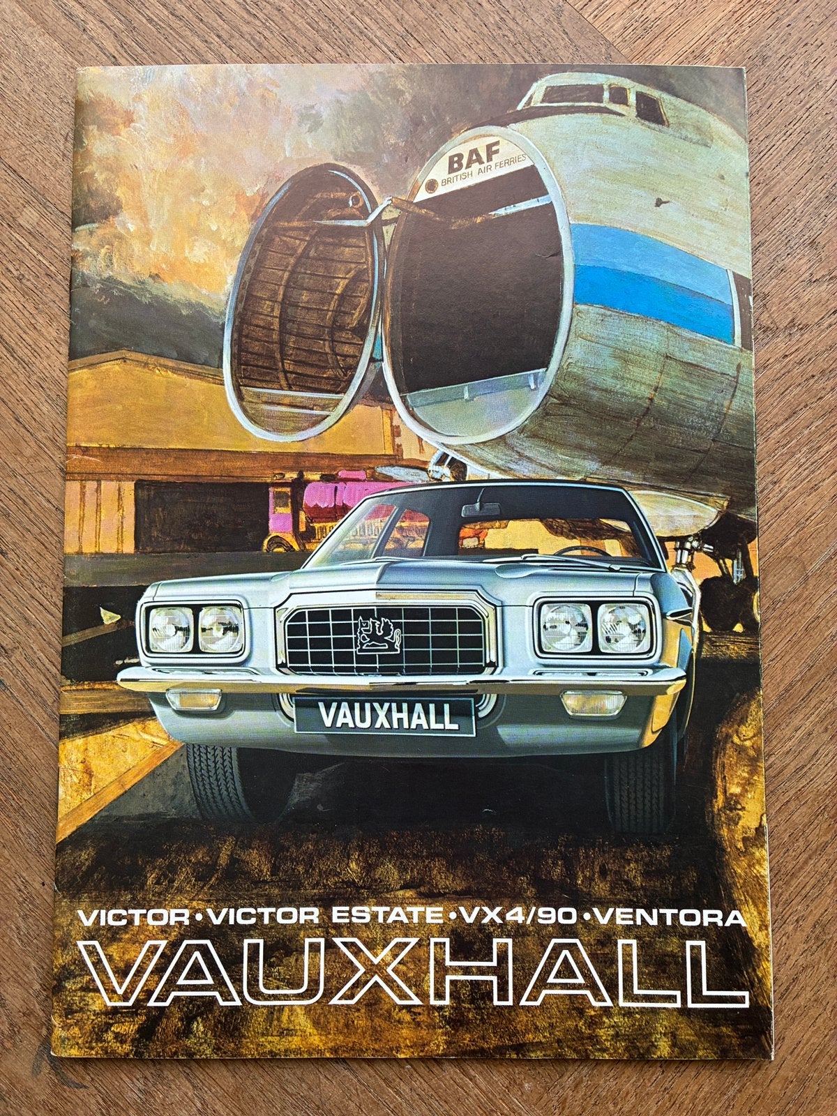 Vauxhall Victor VX 4/90 Ventora brochure, Verzenden, Zo goed als nieuw, Overige merken