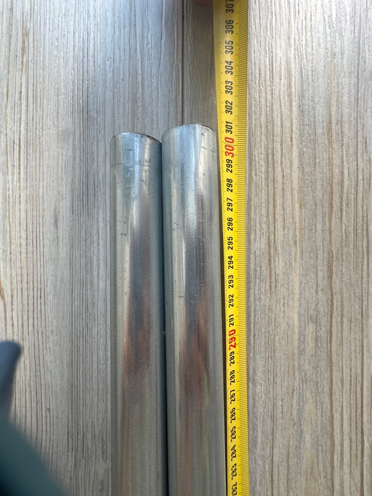 Aluminium buizen, 2 stuks, 3 meter lang, Ophalen, Nieuw