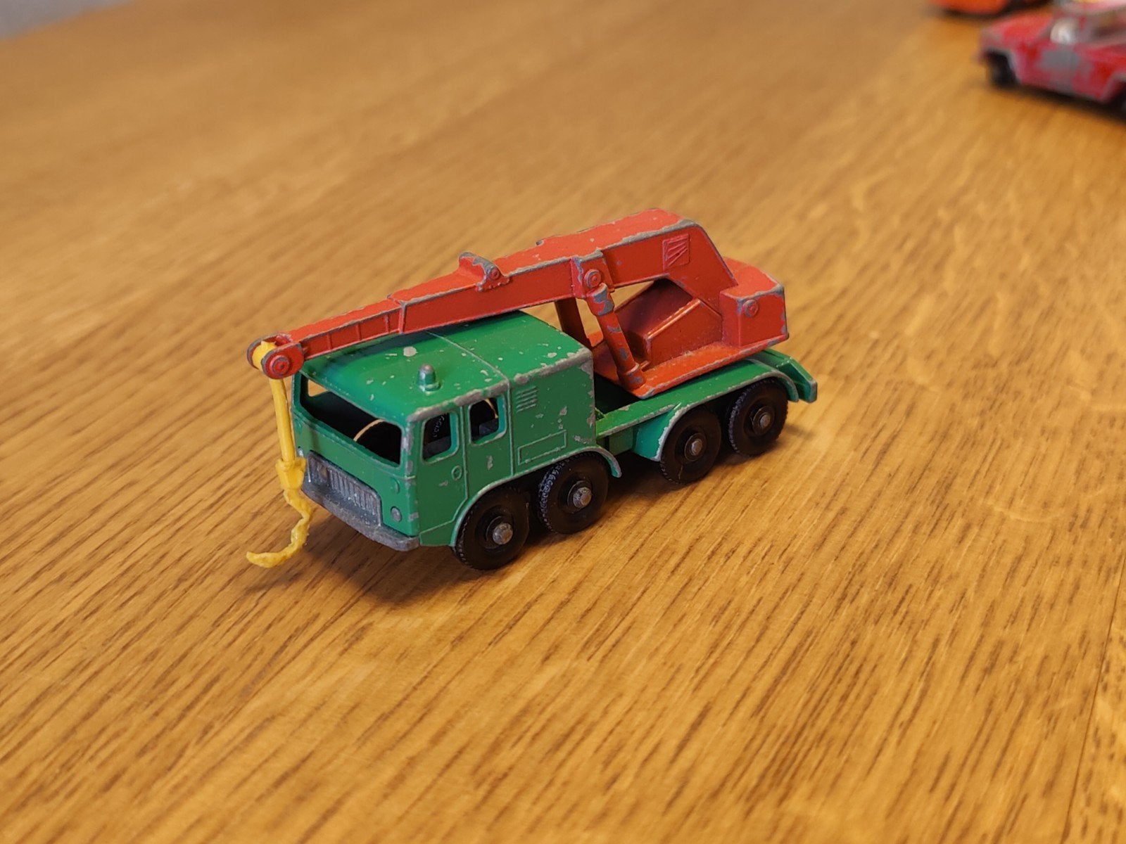Matchbox 8 Wheel Crane, Ophalen of Verzenden, Zo goed als nieuw, Auto