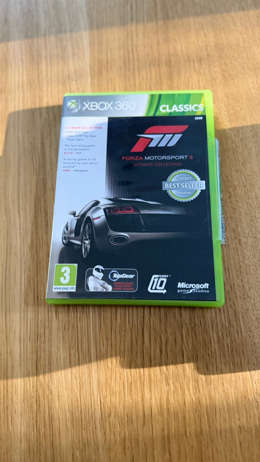 Forza Motorsport 3 Ultimate Collection Xbox 360, Racen en Vliegen, 2 spelers, Ophalen of Verzenden, Zo goed als nieuw