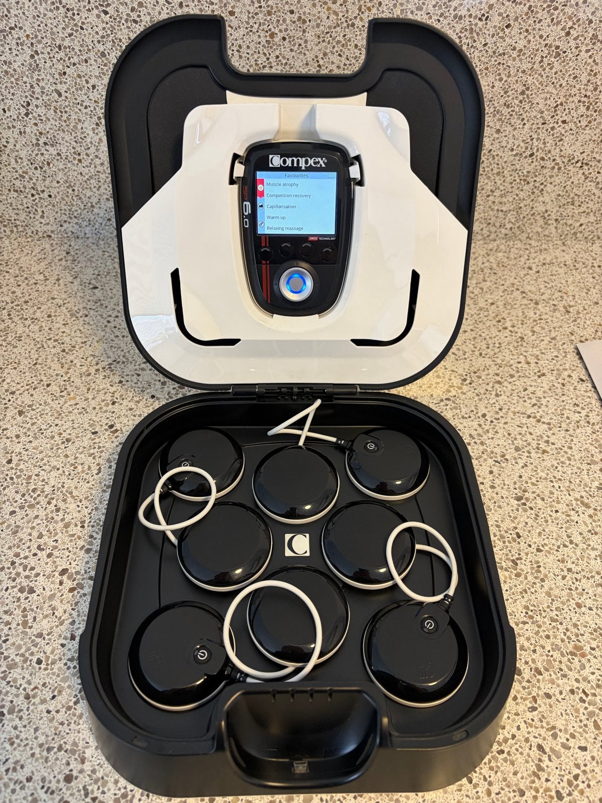 Compex SP 6.0 Draadloze Spiertrainer - Zo goed als nieuw, Ophalen of Verzenden, Zo goed als nieuw, Overige typen