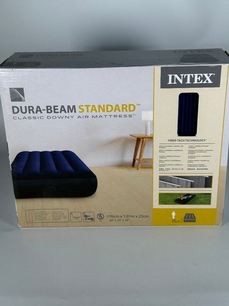 Intex Dura-Beam Standard Classic 76 x 191 x 25 cm, Verzenden, Zo goed als nieuw, 1-persoons