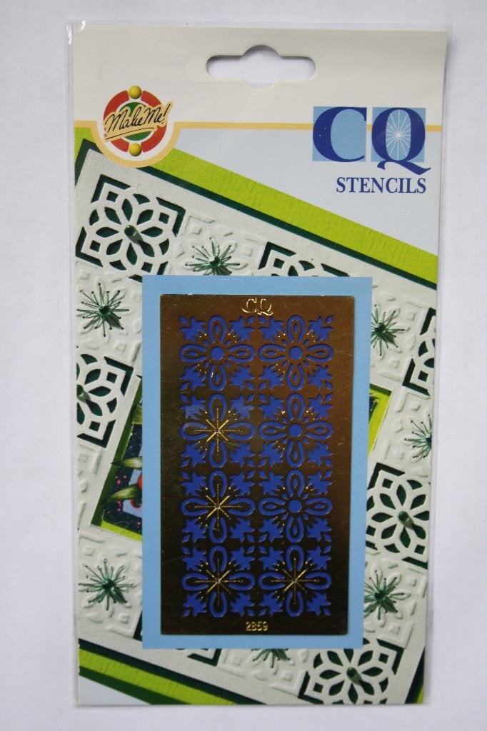 Make Me embossingstencil ornament bloem 4 blad, Verzenden, Nieuw, Natuur, Pons of Mal