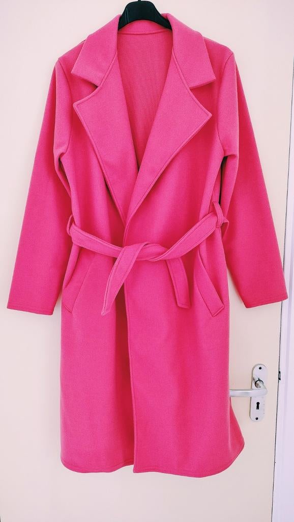 Prachtige roze trenchcoat jas! (NIEUW!), Ophalen of Verzenden, Nieuw, Maat 36 (S), Roze