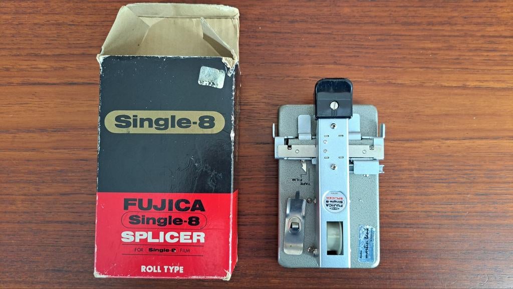 Fujica Single 8 Splicer - Filmplakker voor 8mm film, Ophalen of Verzenden, 8mm, Overige typen