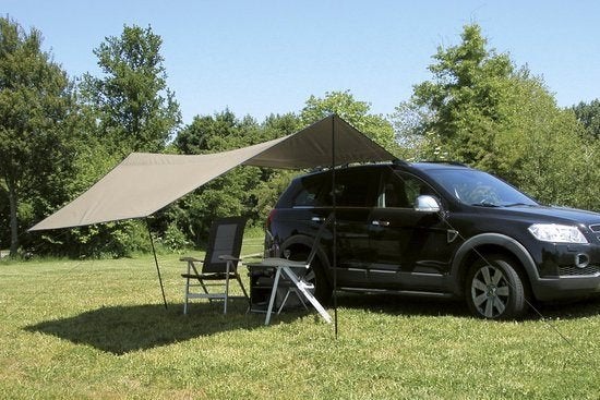 Nieuwe Eurotrail Luifel Tarp - Safari Navy, Ophalen of Verzenden, Nieuw