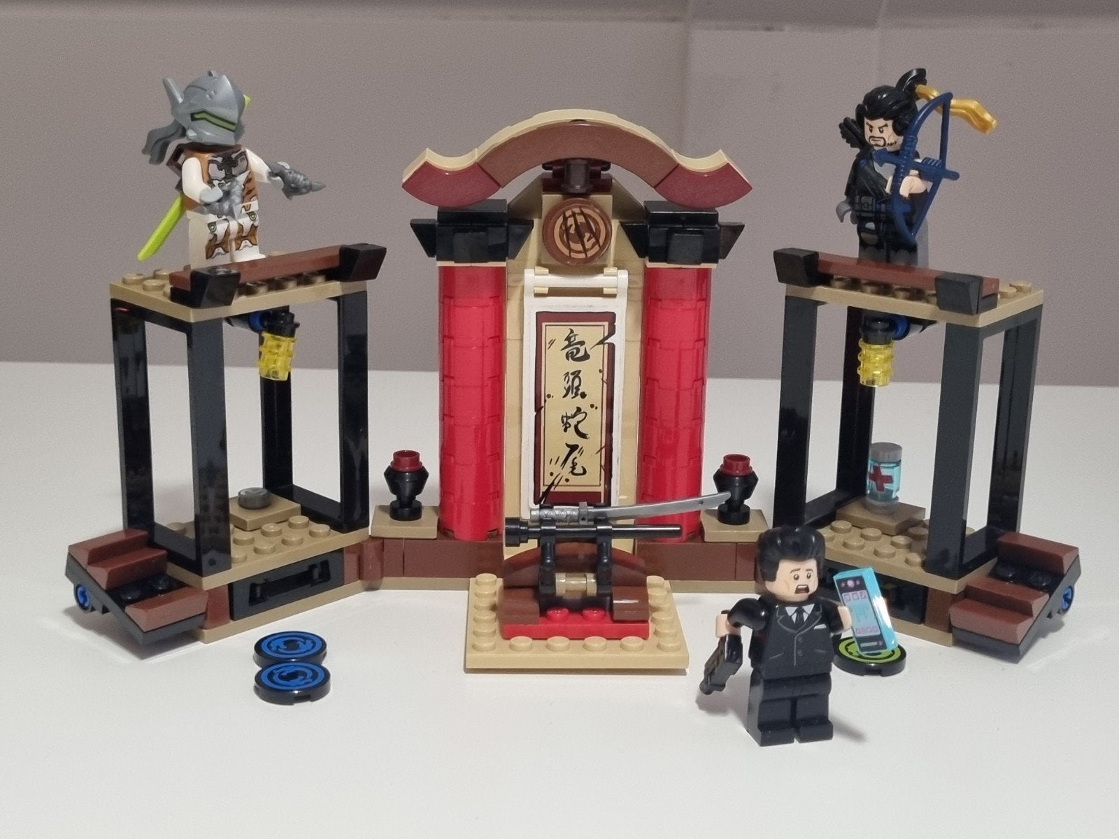 Lego Overwatch 75971 Hanzo vs Genji, Ophalen of Verzenden, Zo goed als nieuw
