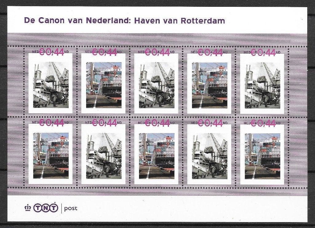 Persoonlijk vel C44 postfris, Ophalen of Verzenden
