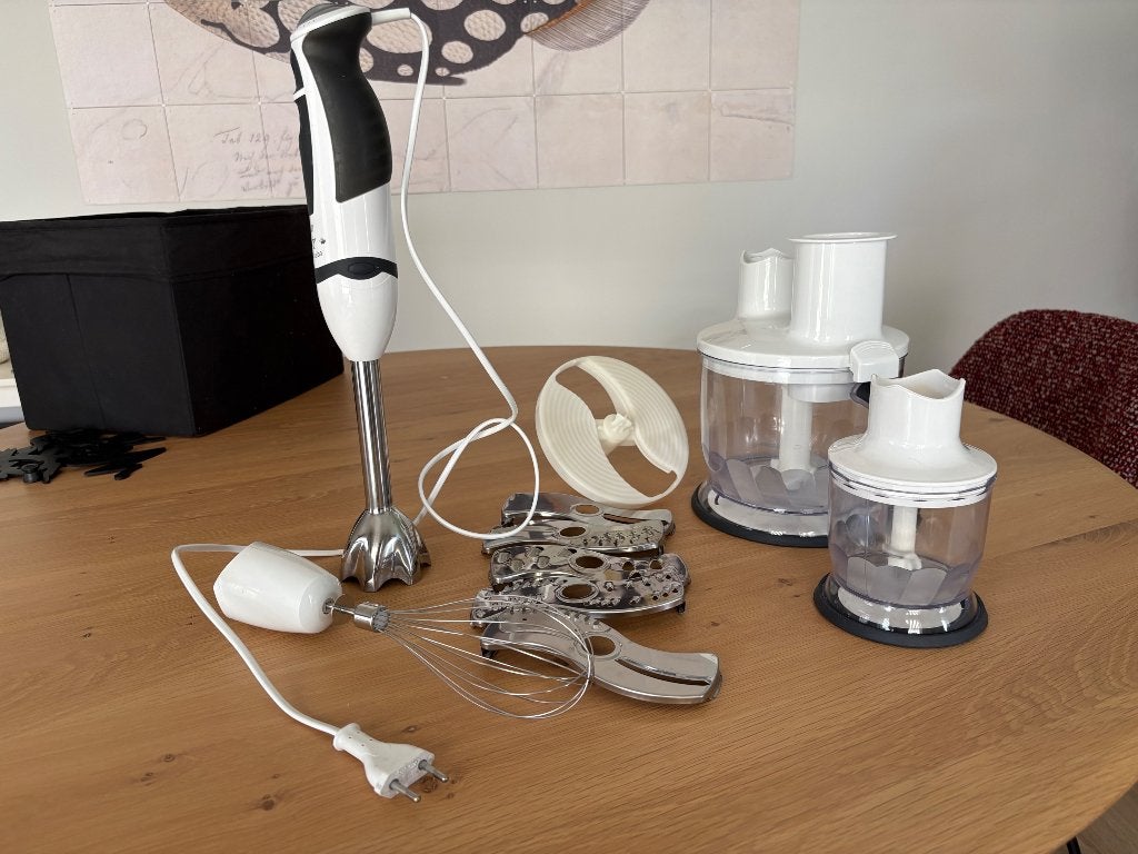 Braun staafmixer, Ophalen, Gebruikt, 1 tot 2 liter, 3 snelheden of meer