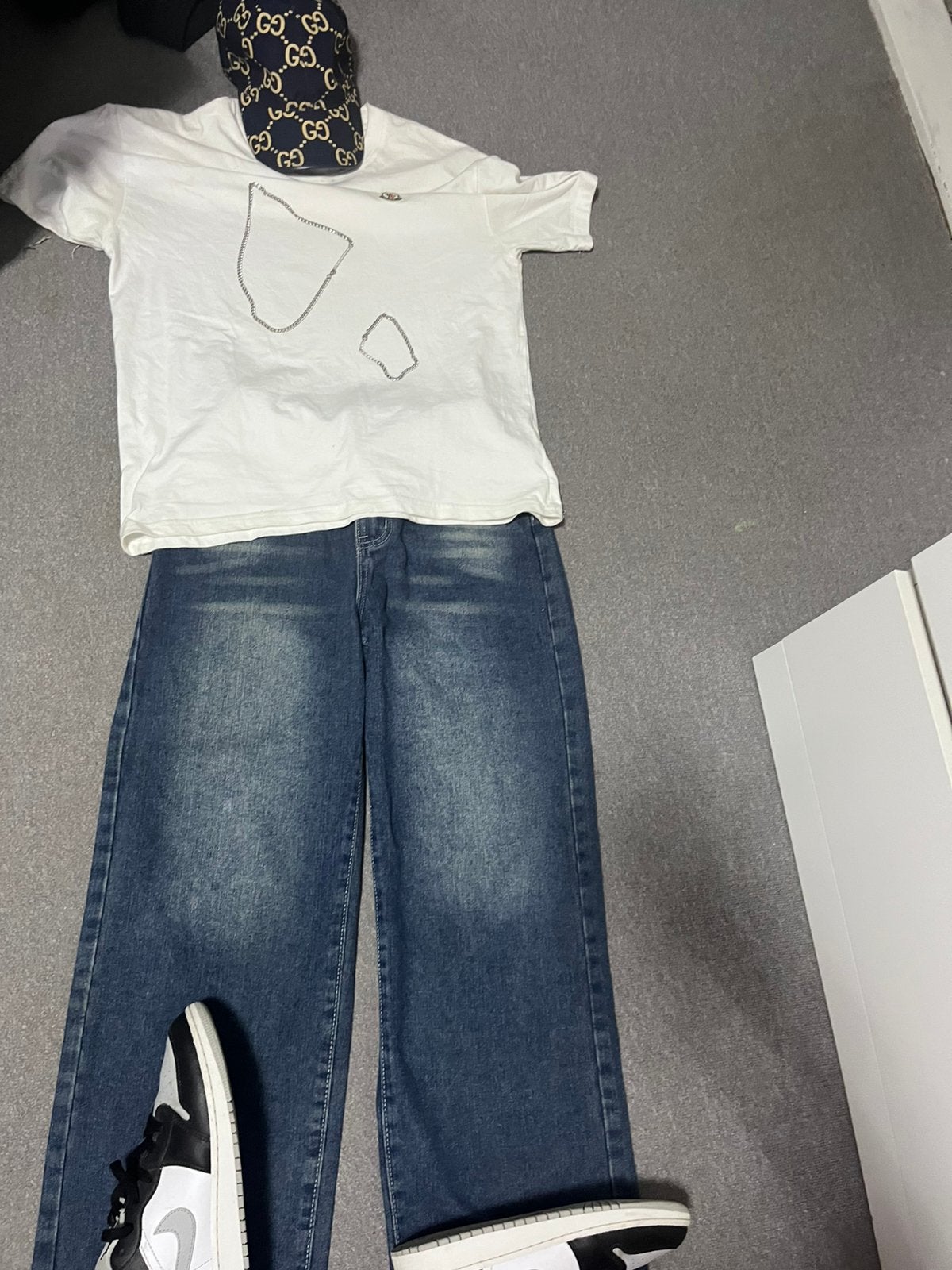 Een hele mooie setje met meeken, Ophalen of Verzenden, Gedragen, Blauw, Overige jeansmaten