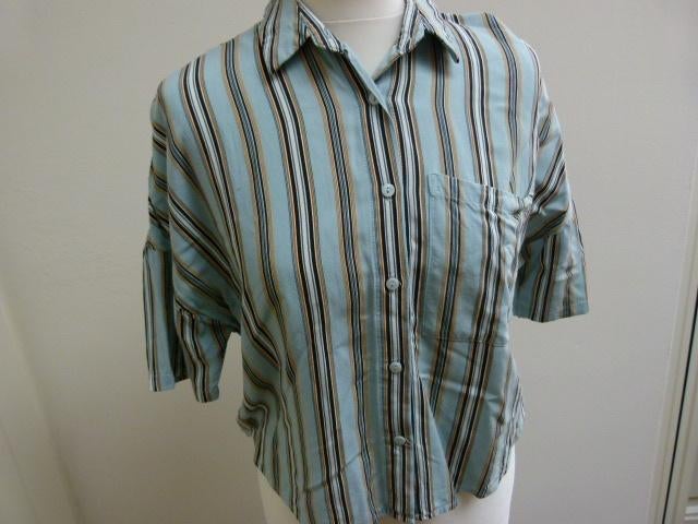Gestreepte blouse Pull & Bear maat S 36, Overige kleuren, Ophalen of Verzenden, Zo goed als nieuw, Maat 36 (S)