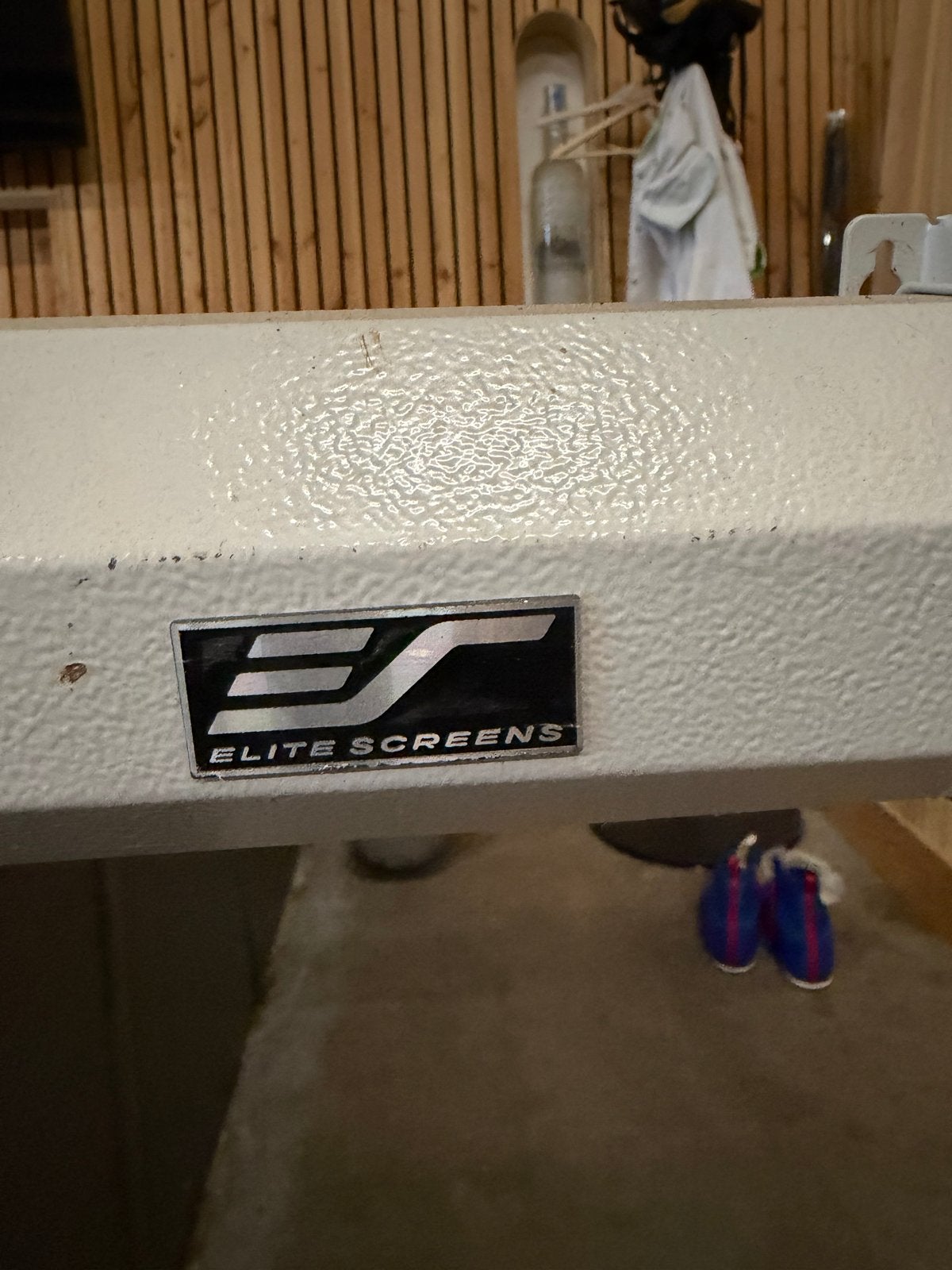 Elite Screens 332cm projectiescherm, Ophalen, Gebruikt, DLP, Full HD (1080)