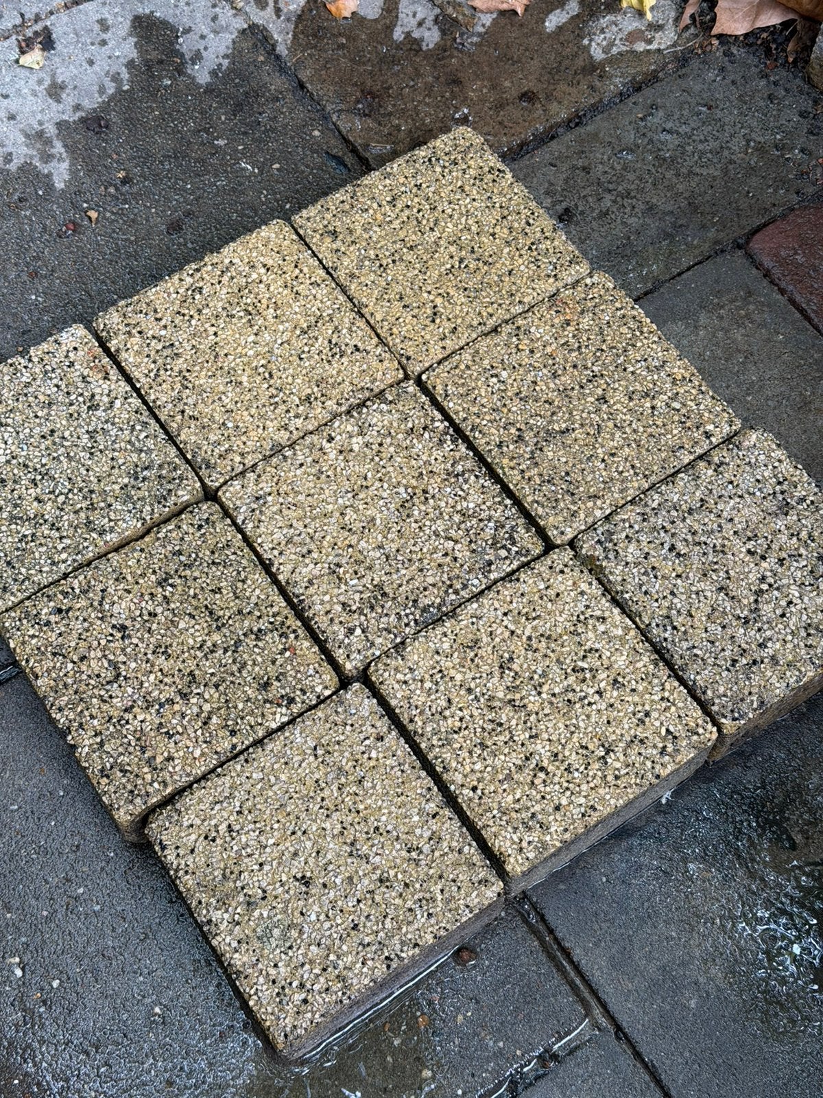 Beton klinkers voor terras of oprit!, Tuin en Terras, Ophalen, Gebruikt, Klinkers, 5 tot 10 m²