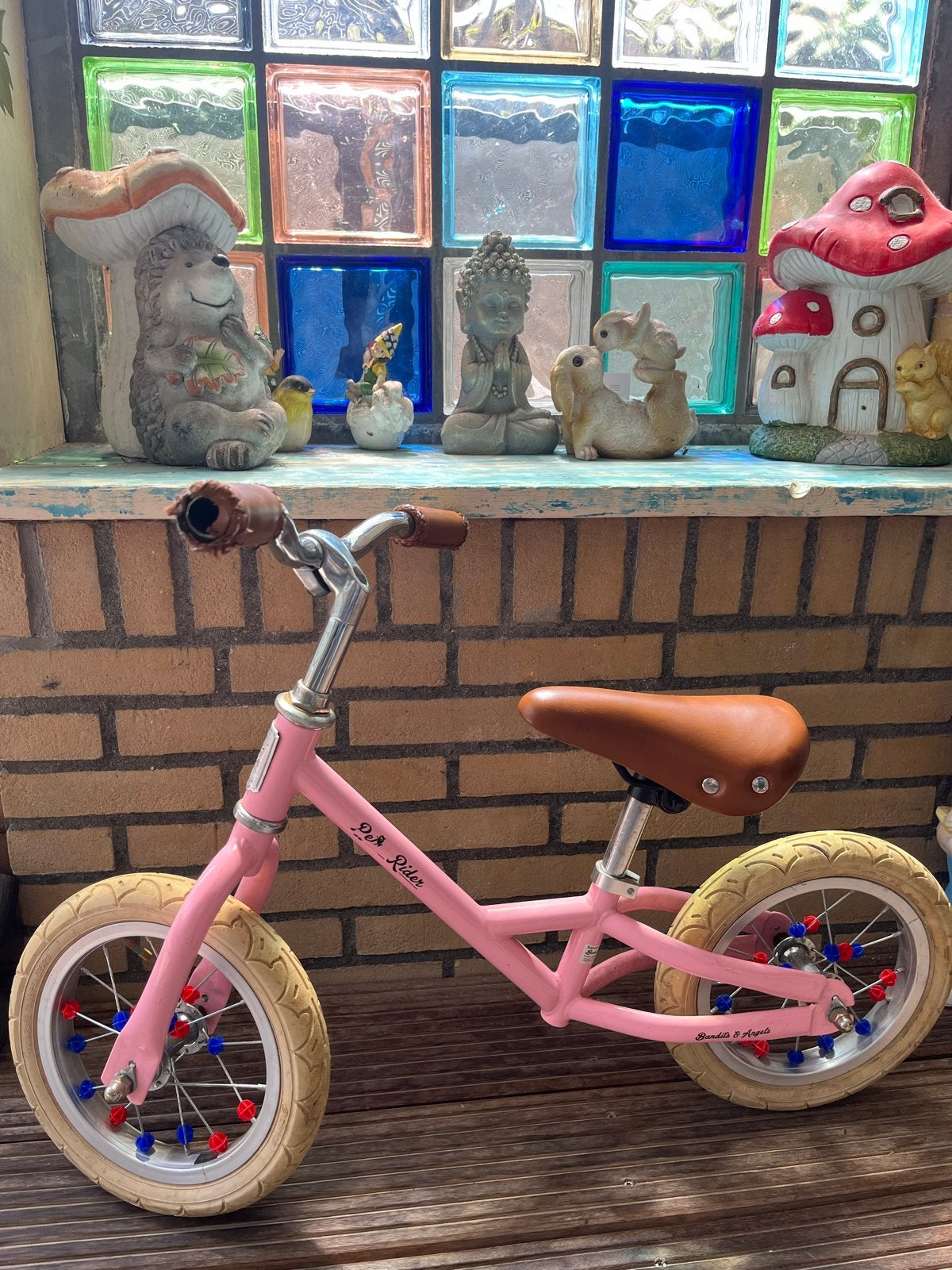 Roze loopfiets voor kinderen - Dek Rider, Ophalen, Gebruikt, Minder dan 16 inch