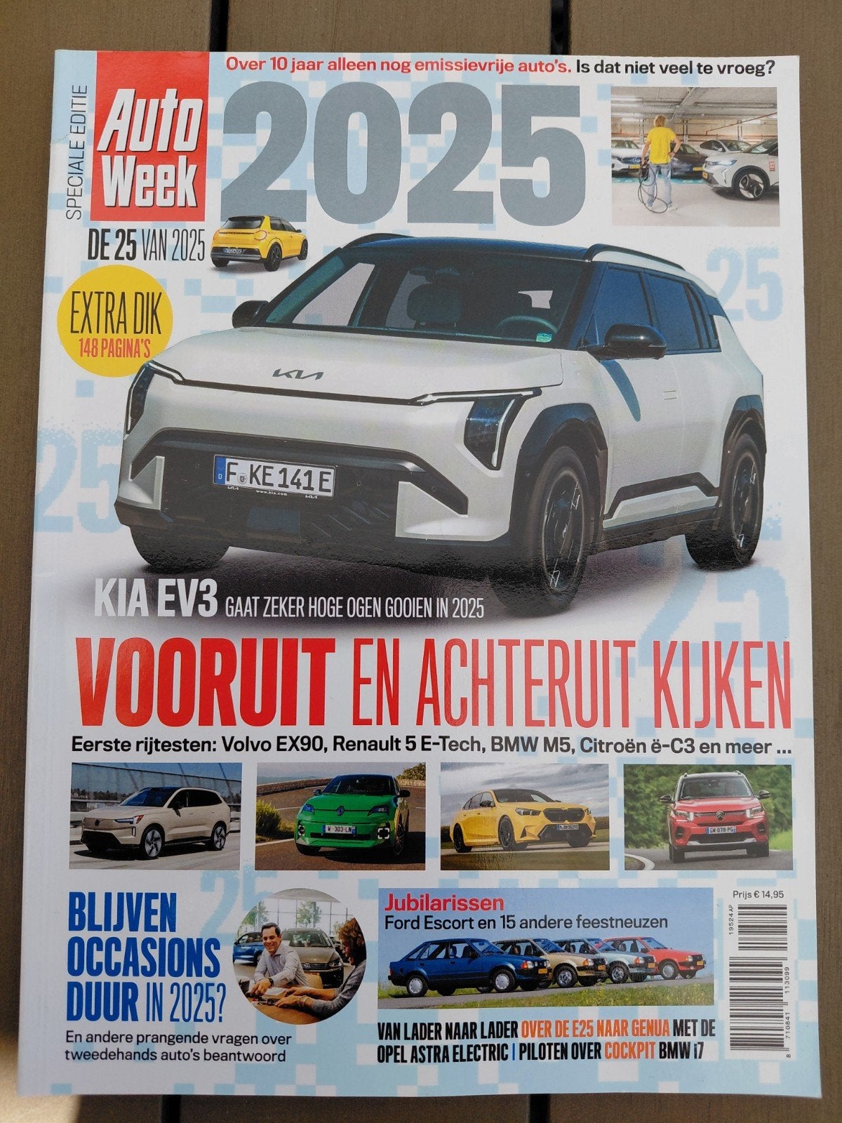 AutoWeek 2025 Speciale Editie - Kia EV3, Occasions & Meer, Algemeen, Diverse auteurs, Ophalen of Verzenden, Zo goed als nieuw