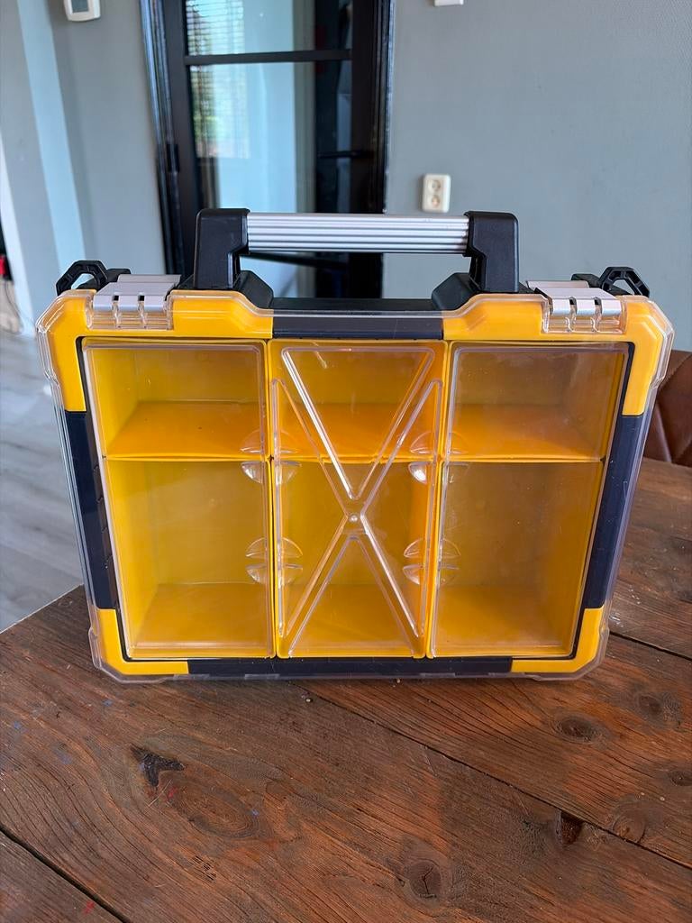 Stockbox opbergbox - Zo goed als nieuw!, Doe-het-zelf en Verbouw, Gereedschapskisten, Ophalen of Verzenden, Zo goed als nieuw