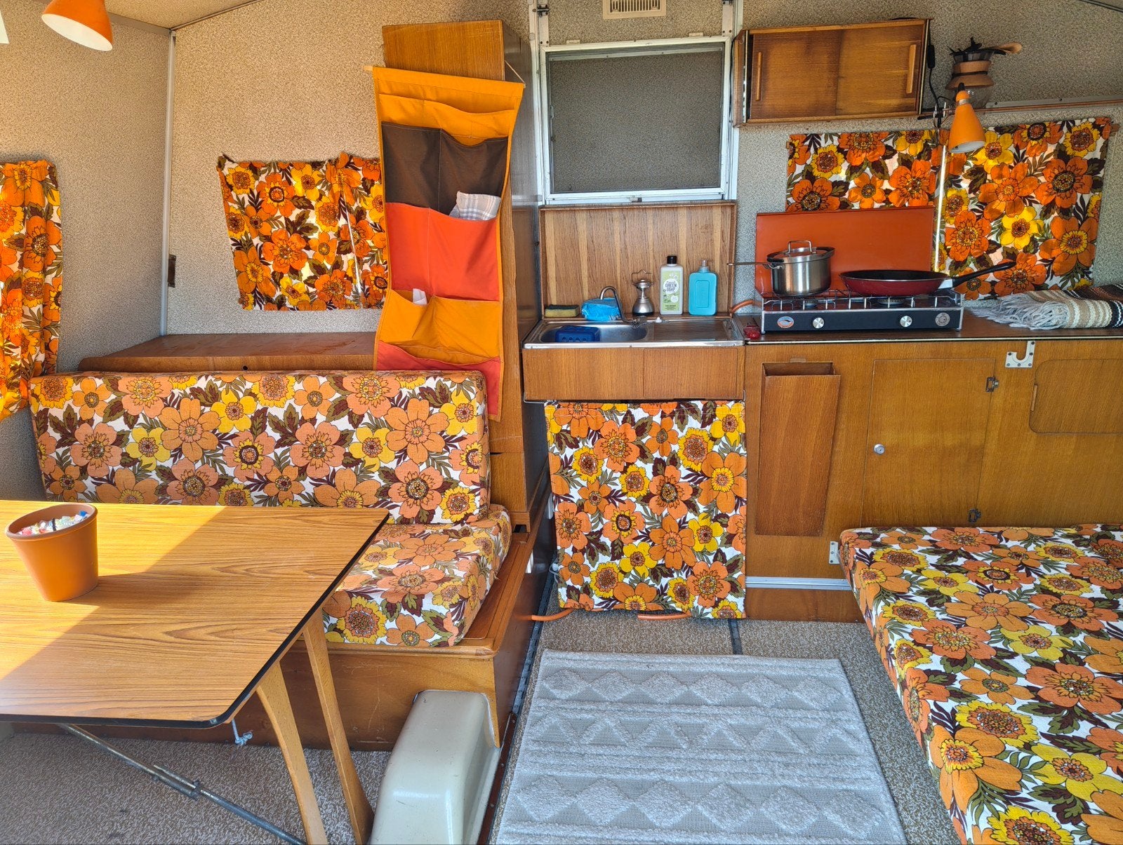 Vintage Rapido klapcaravan record - Retro Stijl, Standaardzit, Bedrijf, Rapido, 500 - 750 kg