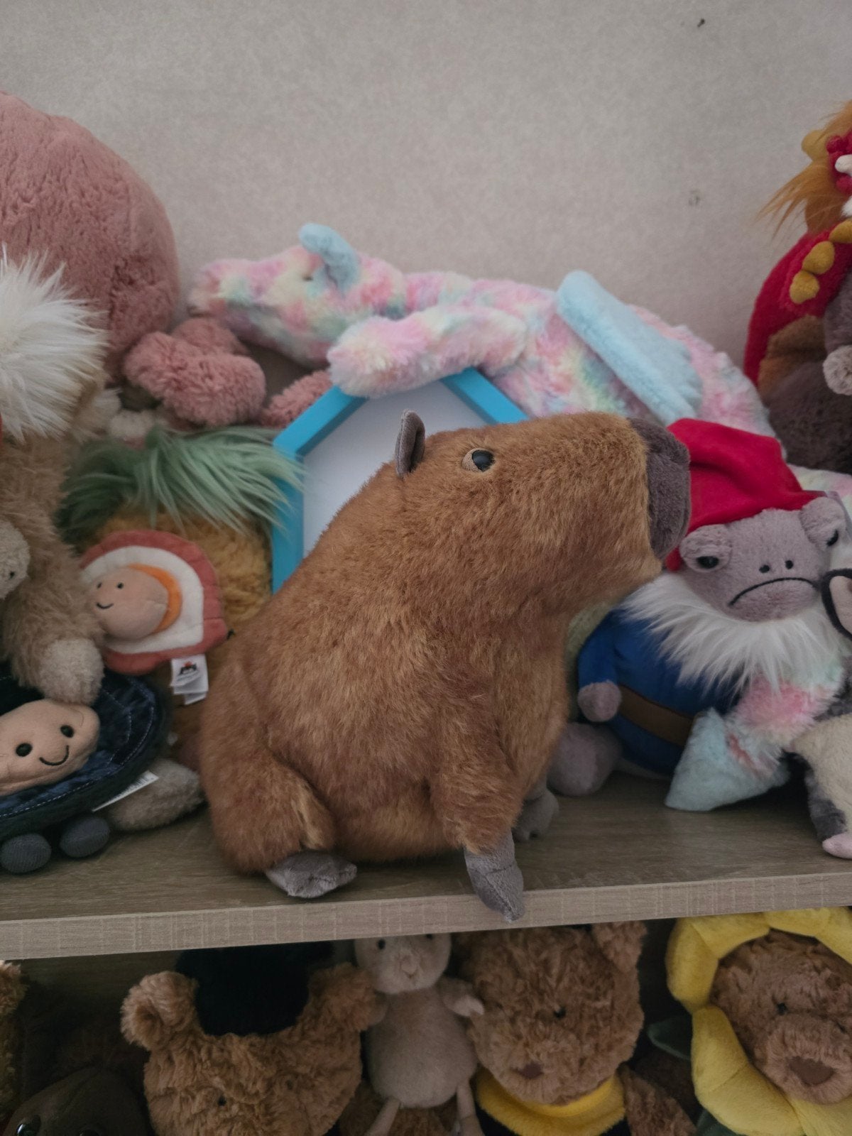 jellycat capybara, Ophalen of Verzenden, Zo goed als nieuw, Overige typen