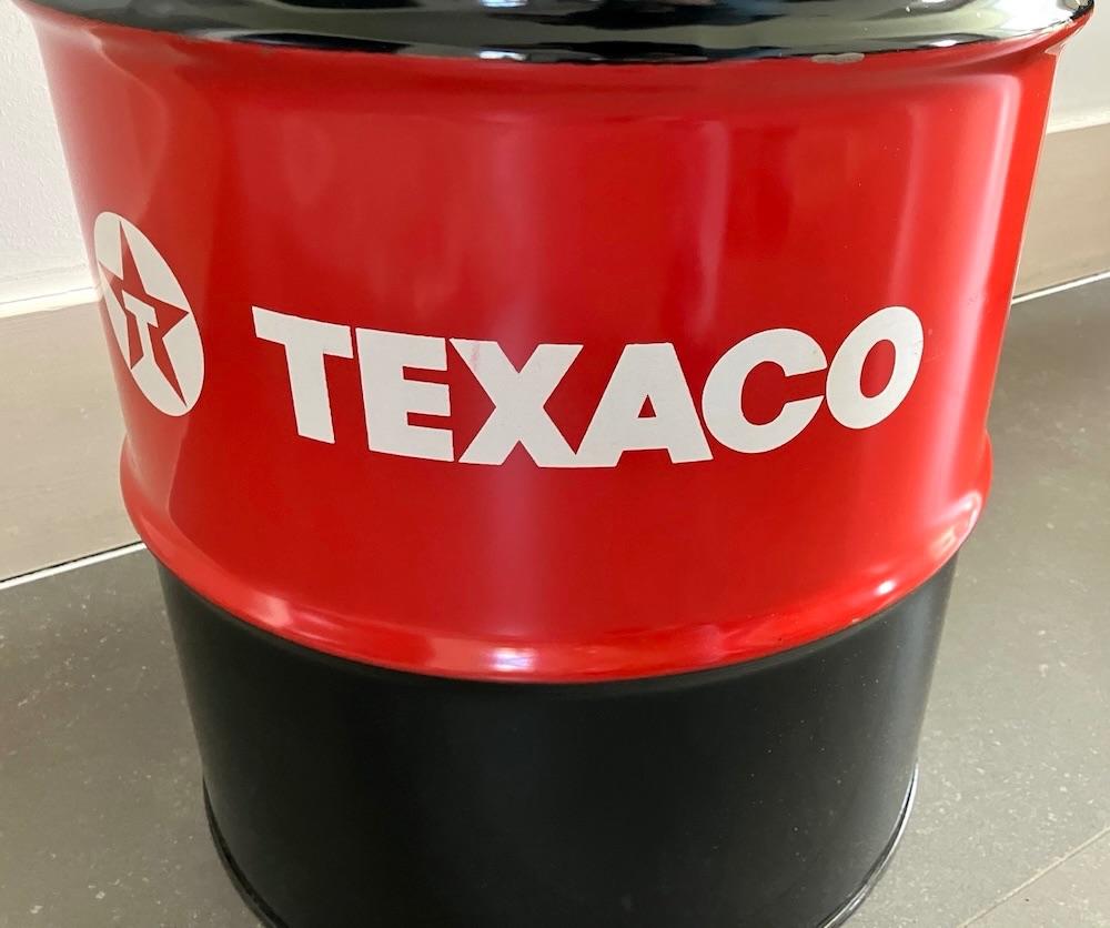 Texaco vat - 60 liter formaat - ongebruikt, Ophalen, Zo goed als nieuw, Overige typen