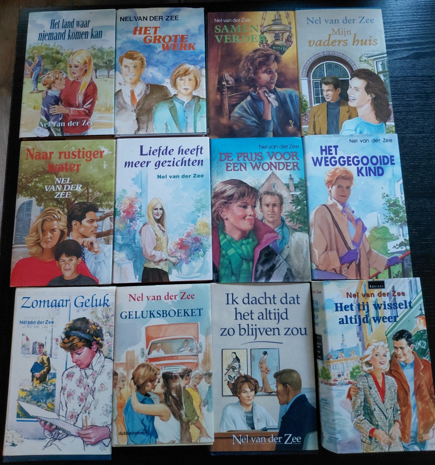 12 boeken van Nel van der Zee, Boeken, Ophalen of Verzenden, Gelezen, Nel van der Zee, Nederland