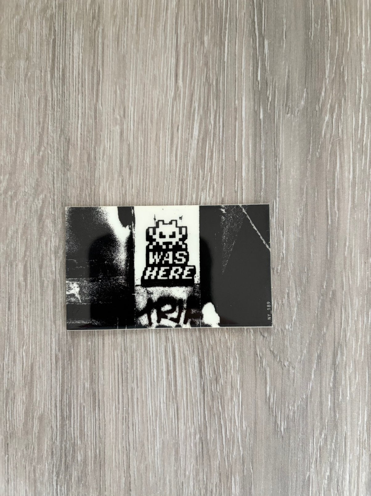 Invader sticker, Ophalen of Verzenden, Nieuw, Overige typen