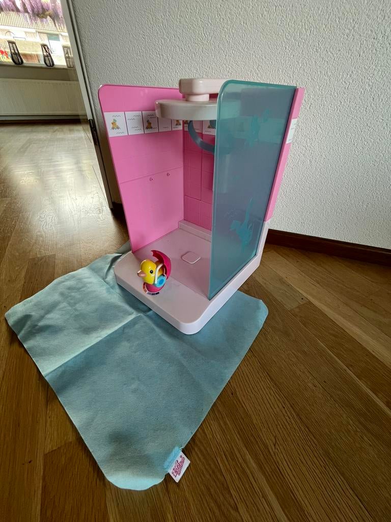 Zapf creations poppen douche mét echt water uit de kraan., Ophalen, Zo goed als nieuw, Babypop